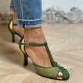 Claudia | Tacones de Tira en T