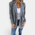 Elena | Blazer de Cuadros