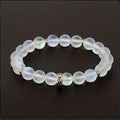 Confianza Pulsera de Perlas y Piedra Lunar