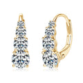 Pendientes Cuatro Piedras Victoria | Oro