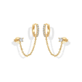 Pendientes Cadena Adella | Oro