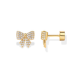 Pendientes Lazo | Oro