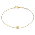 Pulsera Cléa Piedra Moissanite | Oro