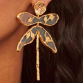 Pendientes Flor Vintage en Oro