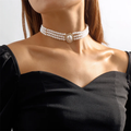 Collar Elegante de Perlas Triple