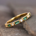 Anillo Vintage con Circonita y Diamantes