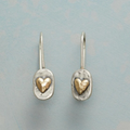 Pendientes Elegantes de Plata y Oro
