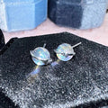 Pendientes Mariana con piedra lunar