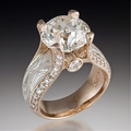 Anillo Vintage Con Circonita