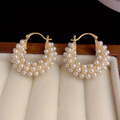 Pendientes de Oro con Perlas