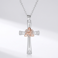 COLLAR CRUZ DE FE INFINITA
