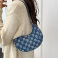 Irene | Bolso de Mano de Cuadros