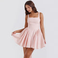 Marina | Vestido Mini con Espalda Abierta