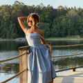 Nerea | Vestido Midi sin Mangas