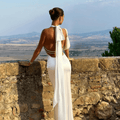 Nora | Vestido Maxi con Perlas