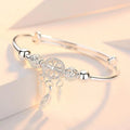 Pulsera ajustable «Apanhador de Sonhos» en plata