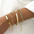 Conjunto de Pulseras Elena | Oro