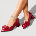 Sara | Tacones de Tacón Ancho